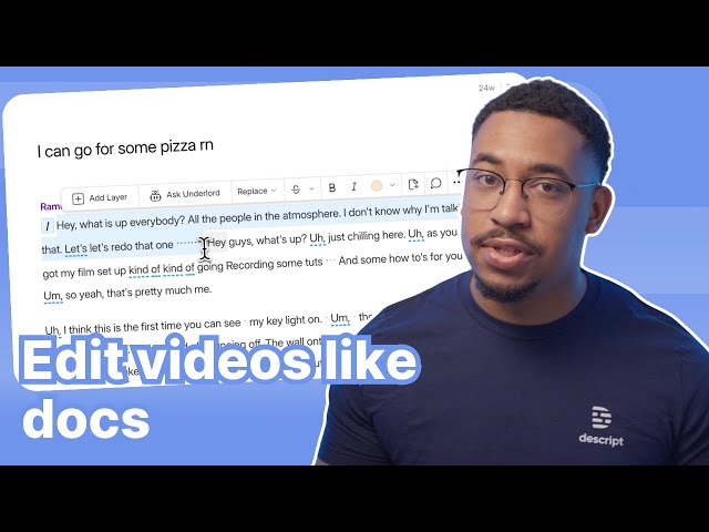Edit Videos Like a Doc: Unlock Descript's Script Editing Power