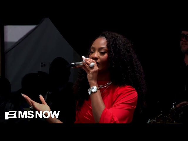 Singer-Songwriter Tems performs at Obama Presidential Center opening 