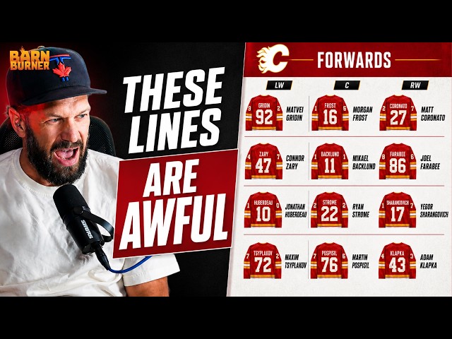 Do The Calgary Flames Have The WORST Forward Group In The NHL?? | FN Barn Burner