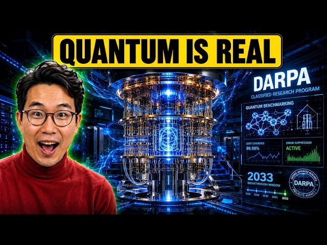 DARPA Just Confirmed Quantum Will Eclipse AI — Jensen Huang Said It Out Loud This Week