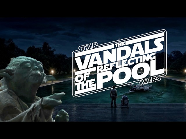 The Reflecting Pool Strikes Back 😂 | Star Wars Parody #StarWars #PoliticalSatire #AIVideo