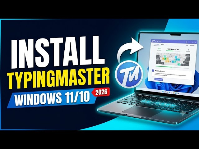How to Download & Install TypingMaster on Windows 11/10 (2026) | Typing Speed Test & Practice