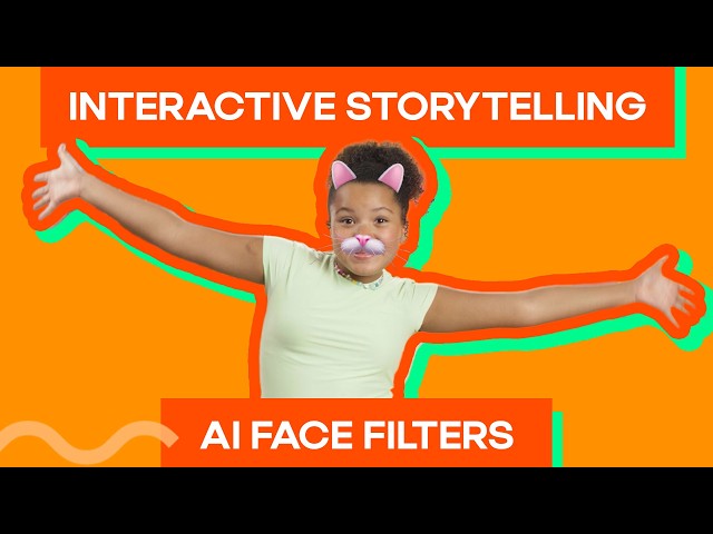 😂 AI Face Filters in Scratch! | Code Funny Filters with Code Along Jr.