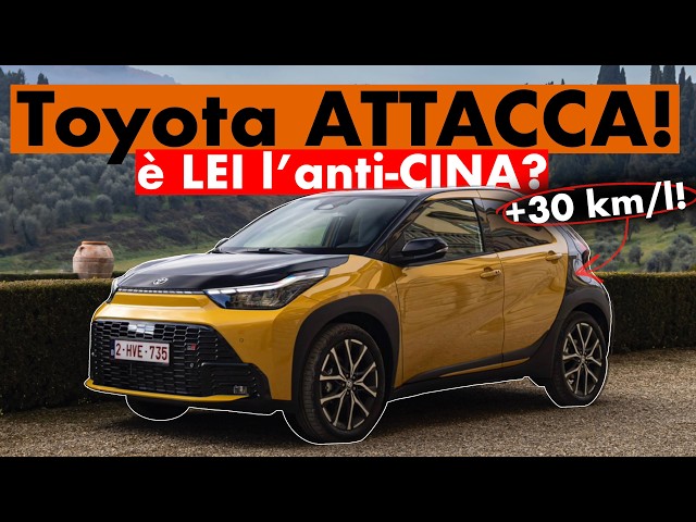 It does 30 km/l and is more EUROPEAN than Japanese: the new Toyota Aygo X FULL HYBRID is here!