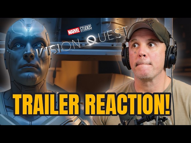 VISIONQUEST TRAILER REACTION! MCU