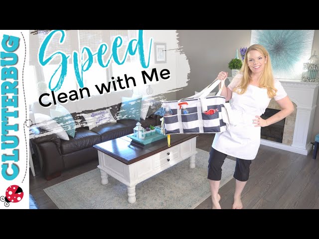 🧹5 Speed Cleaning Tips - Speed Clean with Me 🧽