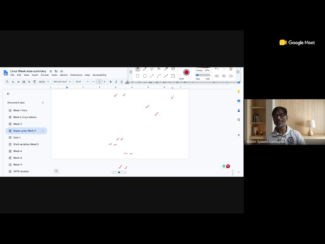 System Commands Live Session Week 4