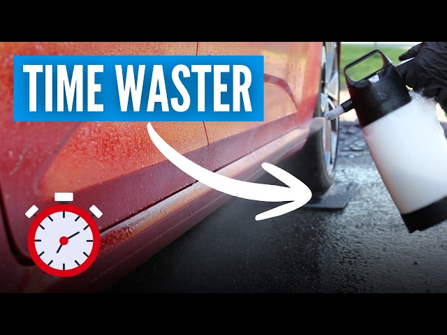 9 Ways You’re WASTING Time When Washing Your Car
