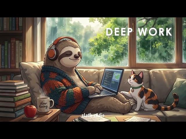 [Rainy Day] 3 Hours Chillhop & Vocal Lofi to Focus 🌧️ | 窗邊細雨專注 / 療癒溫柔人聲歌單 / 寫程式工作輕音樂 ☕