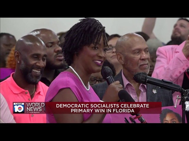 Candidates with Democratic Socialists of America find success on primary day, including in Florida
