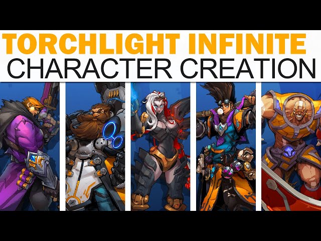 Torchlight: Infinite Character 'Creation' (All Classes, Traits, Skills, More!)