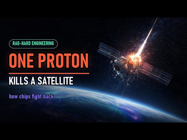 A Single Proton Can Kill a Satellite. Here's How Chips Fight Back