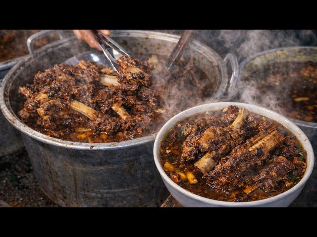 RAWON BALUNGAN FULL IGA! Kuah Hitamnya Nendang Banget 