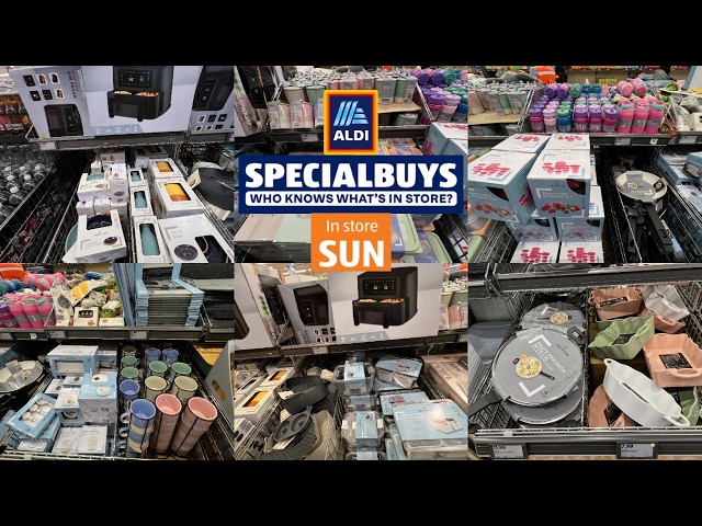 NEW IN AISLE OF ALDI SPECIAL BUYS THIS WEEK SUNDAY 12 APRIL 2026 ALDI HAUL | TRAVELANDSHOP WITH ME