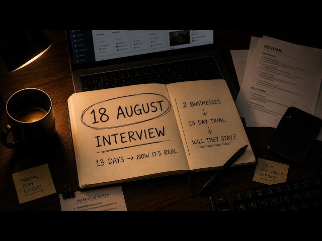 I Finally Got an Interview Call… And 2 Real Clients | Day 13