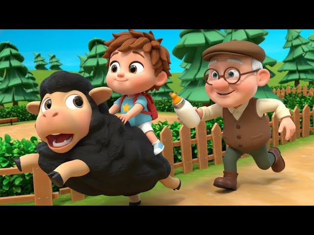 Baa Baa Black Sheep | 3D Animated Nursery Rhyme for Kids
