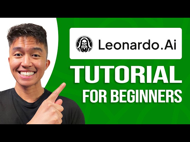 Leonardo AI Tutorial For Beginners: Step-By-Step Image Creation Tutorial!