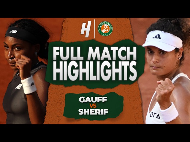 Coco Gauff vs Mayar Sherif - FULL Match Highlights | Roland Garros 2026