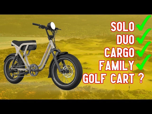 UTO OG200 - CAN THIS Ultimate eBIKE Replace YOUR GOLF CART?