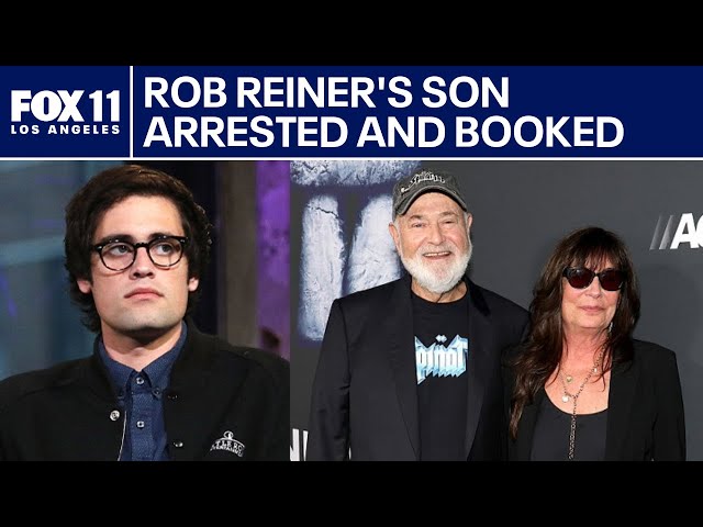 LIVE: Rob Reiner's son arrested and booked