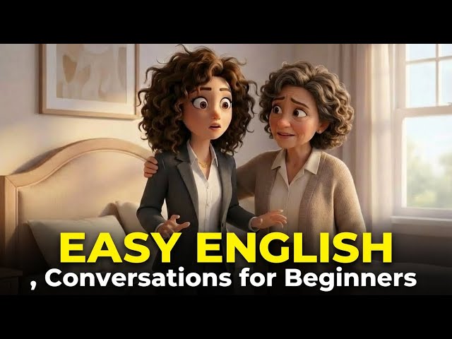 Learn English with Slow Animated Conversation | Easy English for Beginners