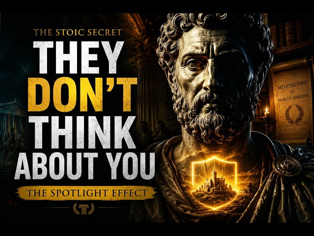 Nobody Thinks About You As Much As You Think | Stoicism