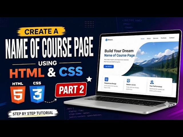 course page part 3 css