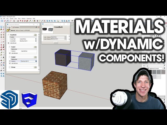 How to Add MATERIAL SELECTION to your Dynamic Components!
