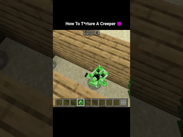 How To T*rture A Creeper 😈