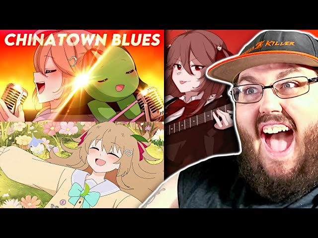 Colorful Array Neuro Song & Chinatown Blues - Neuro & Vedal (Official Video) Neuro-sama REACTION!!!
