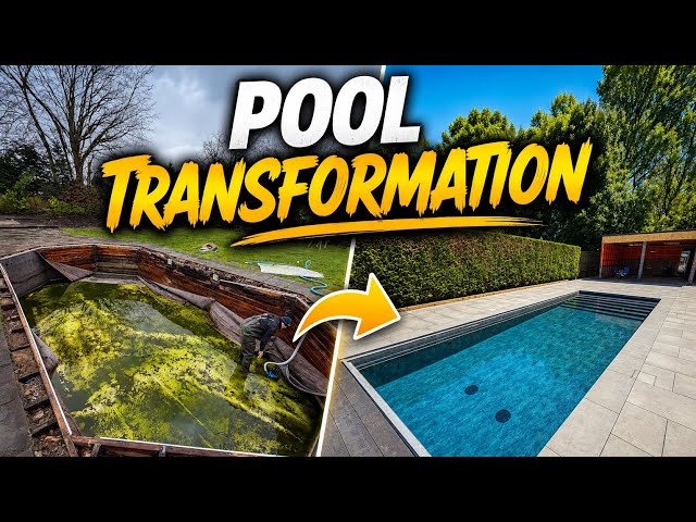 WE COMPLETELY TRANSFORMED THIS POOL 