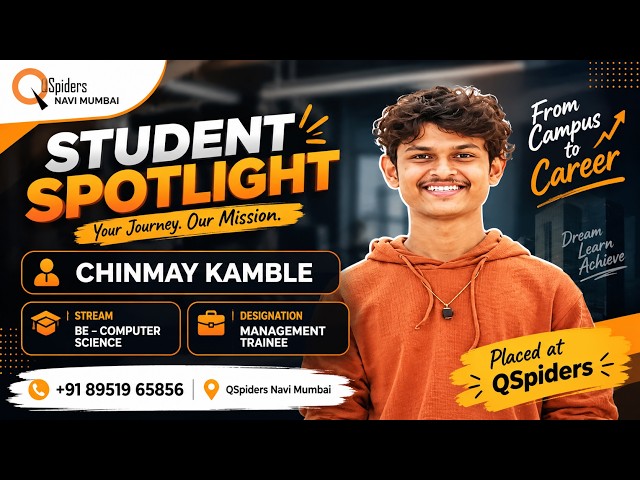 Om Anant Belpatre | Management Trainee | BE Computer Engineering | QSpiders