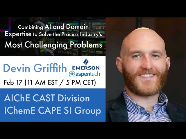 Devin Griffith AspenTech Emerson