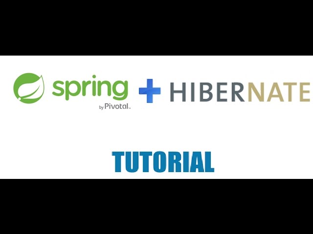 Part 2 - Spring and Hibernate - web.xml Configuration