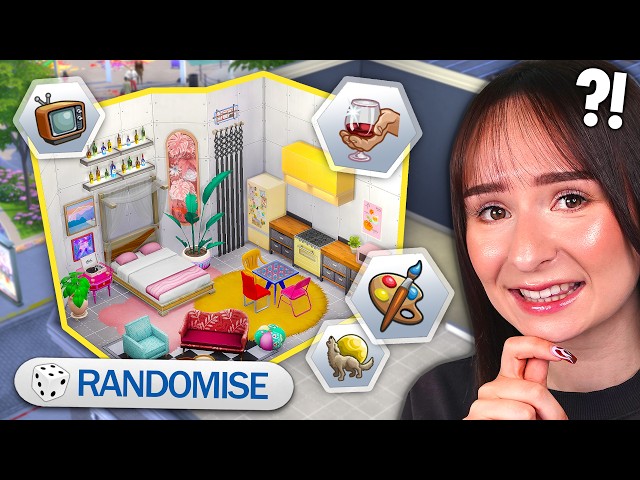 Can I build an APARTMENT for a RANDOM SIM challenge in The Sims 4?