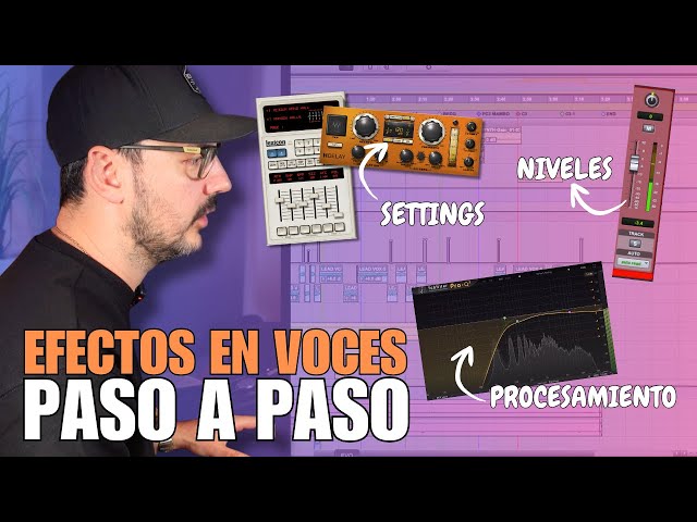 How to make effects sound present without drowning out the voice? - Settings, levels, processing