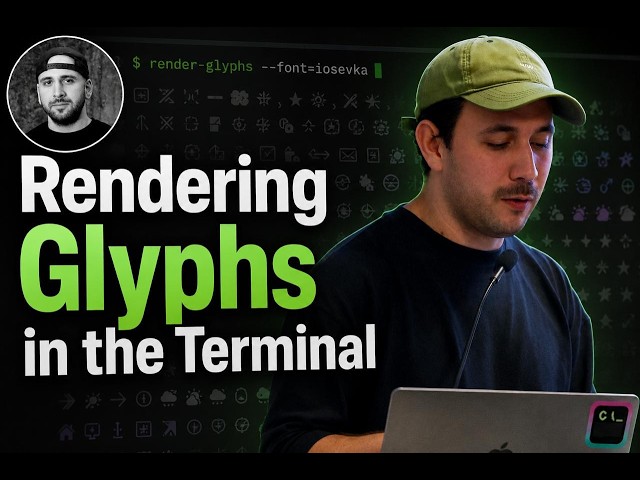 Rendering Glyphs in the Terminal w/ Raphael Amorim [Rio, Jam and Boo] (TT #6)