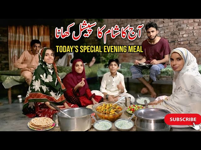 Aaj sham ka special khana 🤤🍲 sab bacche khush ho gaye 😍😍