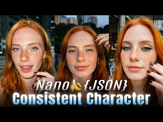 How to use JSON Prompts to Create Consistent AI Character with Nano Banana 2 / Pro