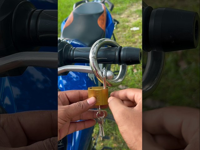 The Smartest Way to Lock Your Bike! 🔐