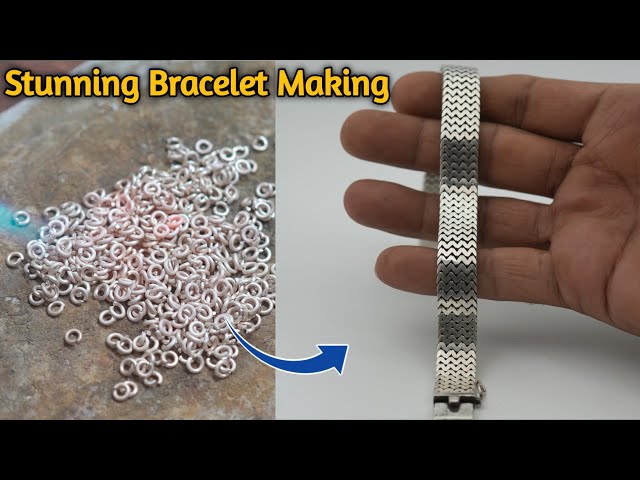 👉 DIY Silver Zigzag Bracelet Masterpiece | Unique Handmade Jewelry Tutorial