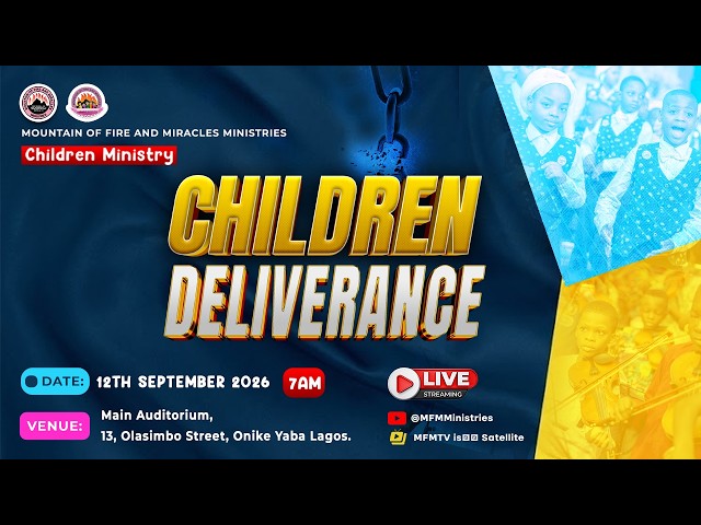 MFM Quarterly Children's Deliverance (12092026)