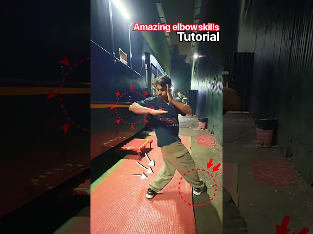 Selfdefense elbow skills tutorial 🥋💥 #selfdefense #combat #martialarts #muaythai #kungfu #kravmaga