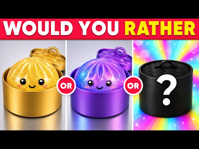 Would You Rather...? Ultimate Mystery Gift Edition 🎁❓🤑 How Lucky Are You? 😱 | Quiz Dino