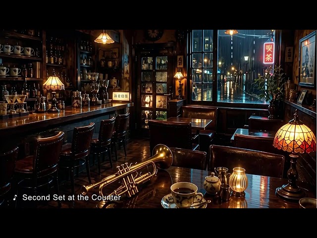 尾道・大阪・長崎・京都 夜カフェジャズ　作業用・睡眠用BGM LIVE 24/7 Japan Night Cafe Jazz