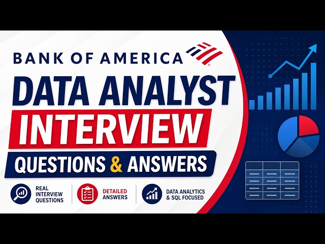 Bank of America Data Analyst Interview Questions & Answers