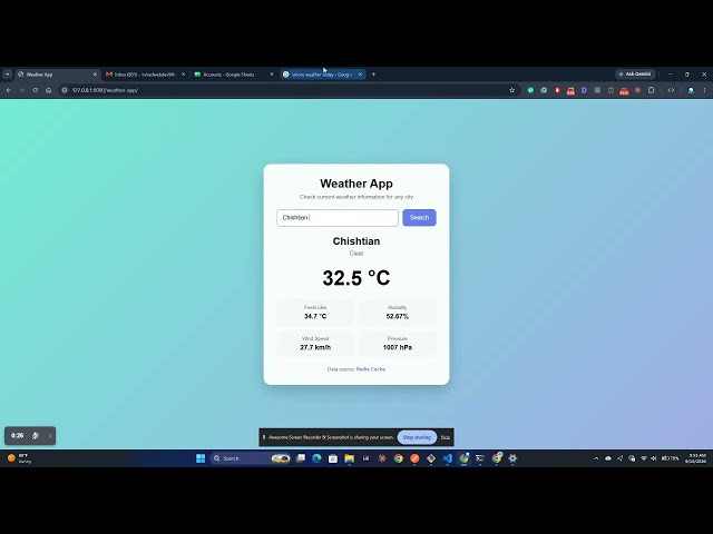 Weather App