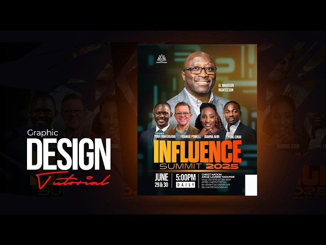 STOP Making Amateur Flyers! Learn Pro Color Grading & Layout Techniques | Photoshop Tutorial