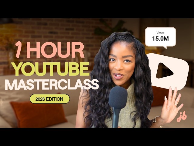 How To Start & Grow A YouTube Channel From 0 | FULL 2026 MASTERCLASS!