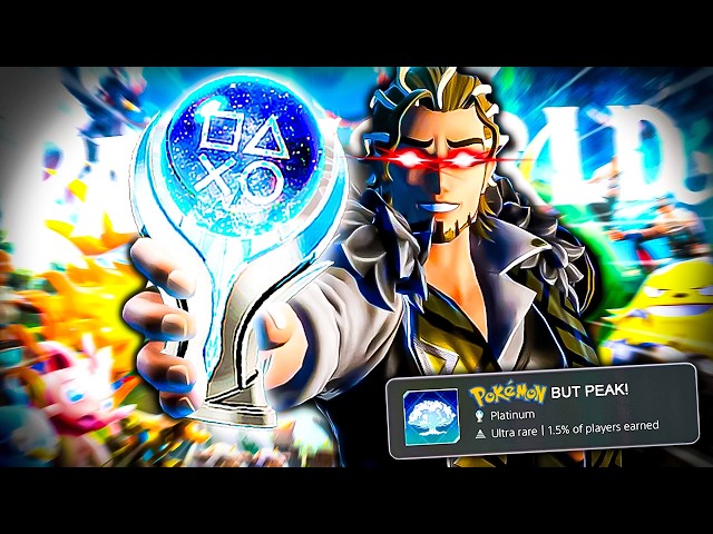 Platinum On Palworld Is Just Peak Gaming.